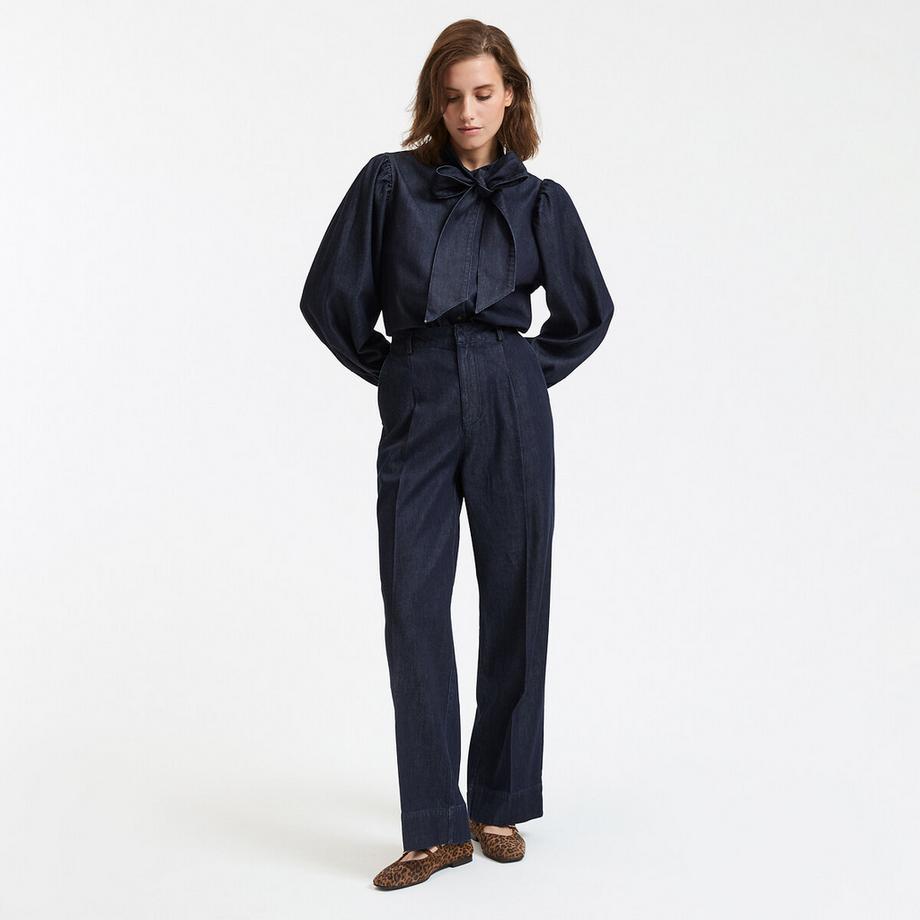 La Redoute Collections Weite Denim Hose  