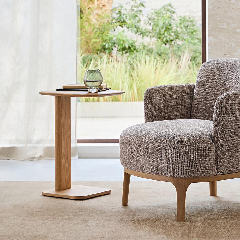 AM.PM Sofaende aus massiver Eiche  
