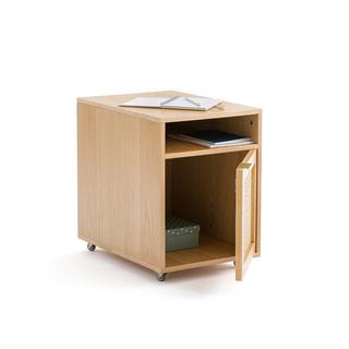 SO'HOME Caisson de bureau à roulettes cannage  