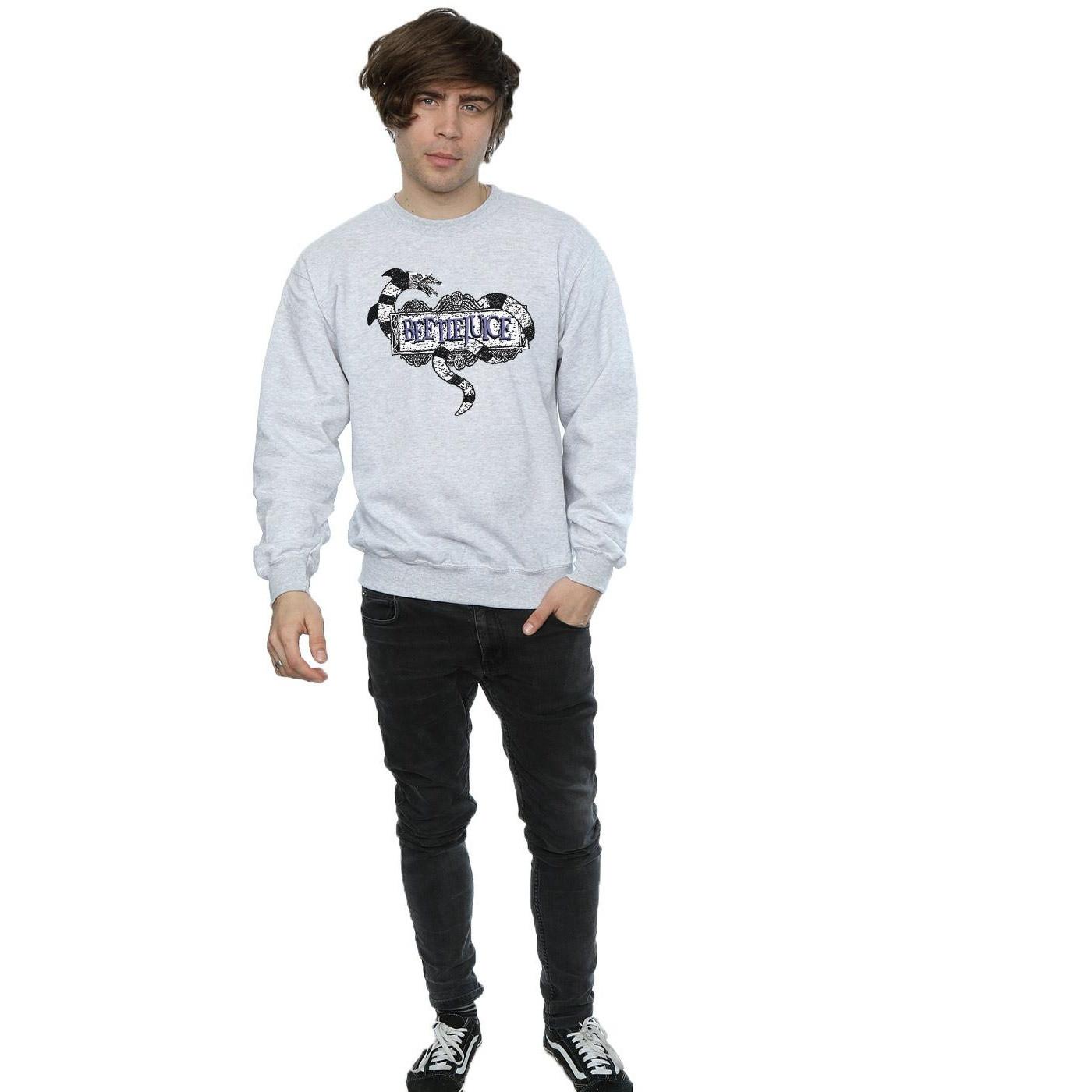 Beetlejuice Snake Logo Sweatshirt  