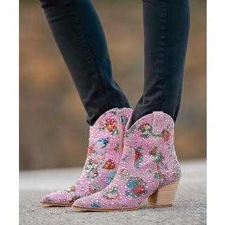 Joe Browns  Western-Stiefeletten mit Blumen und Diamanten 