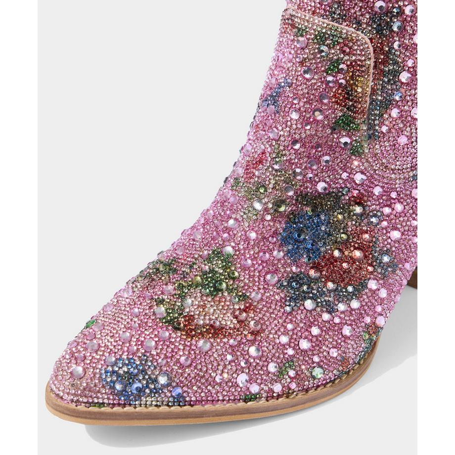 Joe Browns  Western-Stiefeletten mit Blumen und Diamanten 