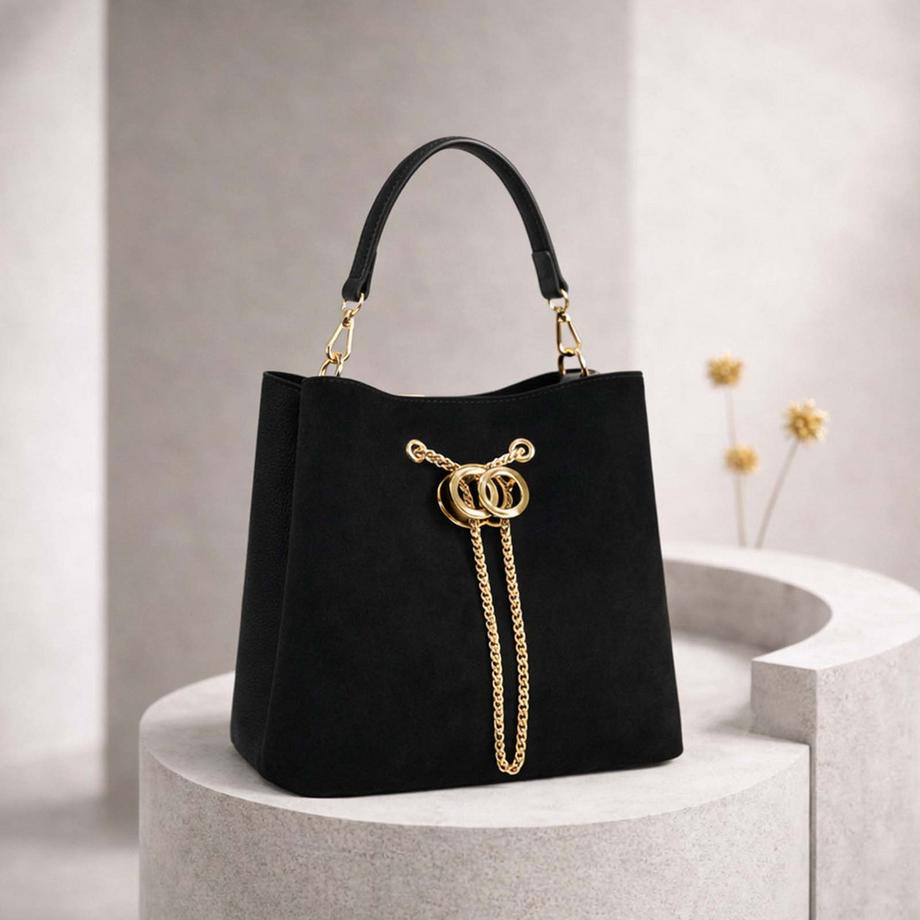 Gallantry Sac Seau pour Femme Finition Suédine  