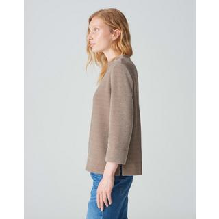 OPUS  Sweater Gelvet gerader Schnitt 