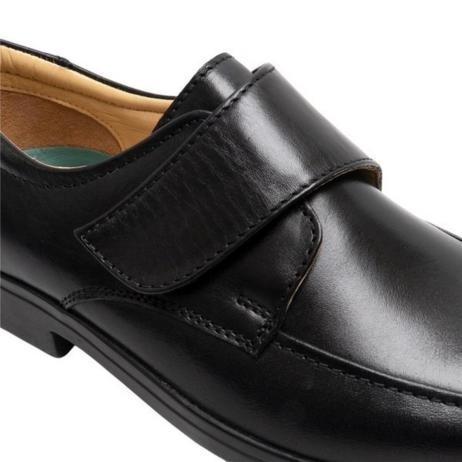 Roamers Chaussures à scratch coupe large  