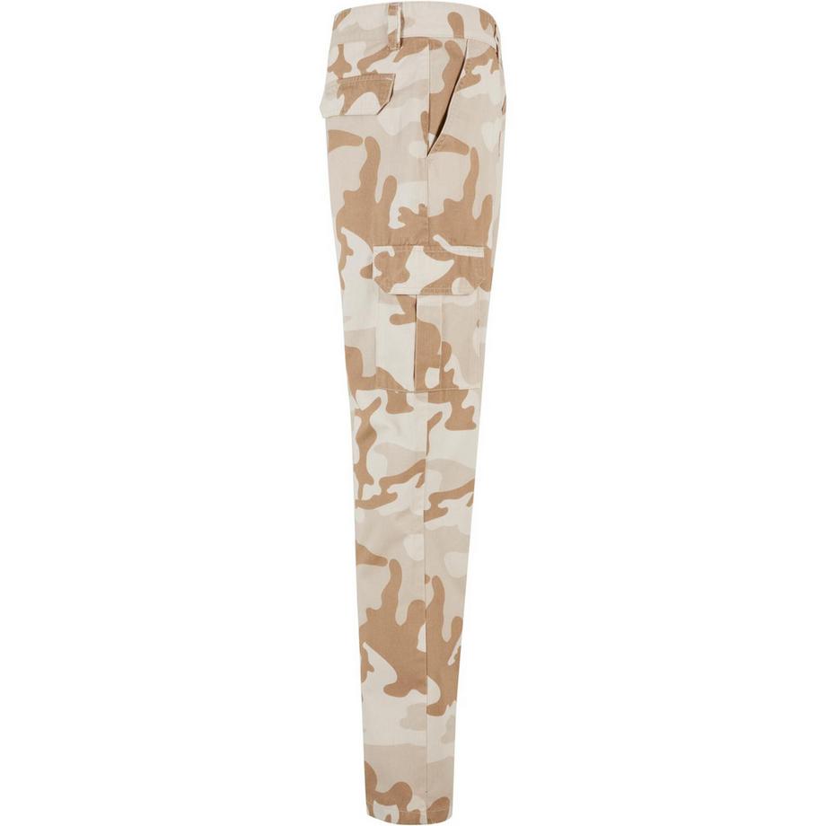 URBAN CLASSICS Pantalon Cargo Camo Coupe Droite  