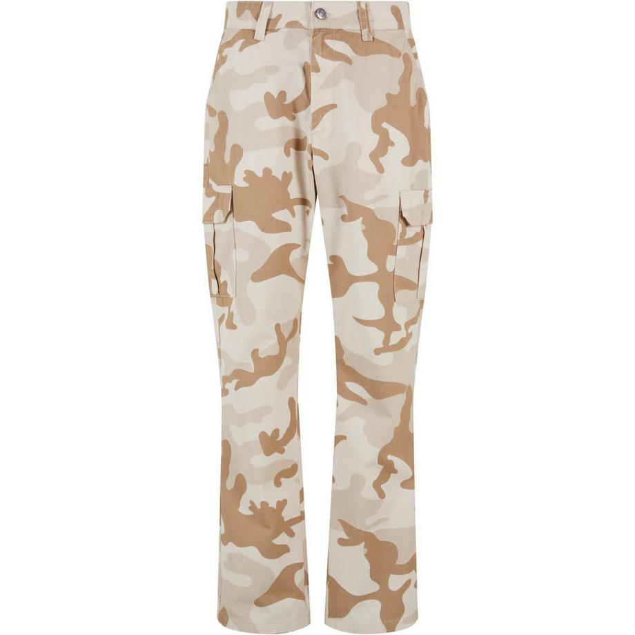 URBAN CLASSICS Pantalon Cargo Camo Coupe Droite  