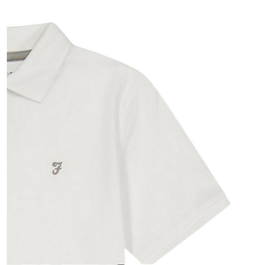 FARAH  Bugsworth Maglietta Polo Ricamato Maniche Corte 