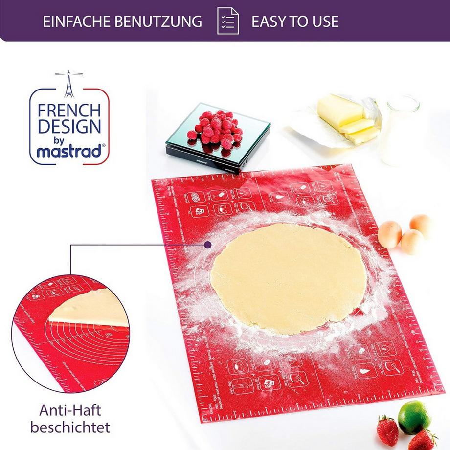 mastrad  Backmatte Silikon Gross 