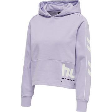 sweatshirt à capuche crop huel lgc yoko