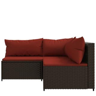 VidaXL Garten lounge set poly-rattan  