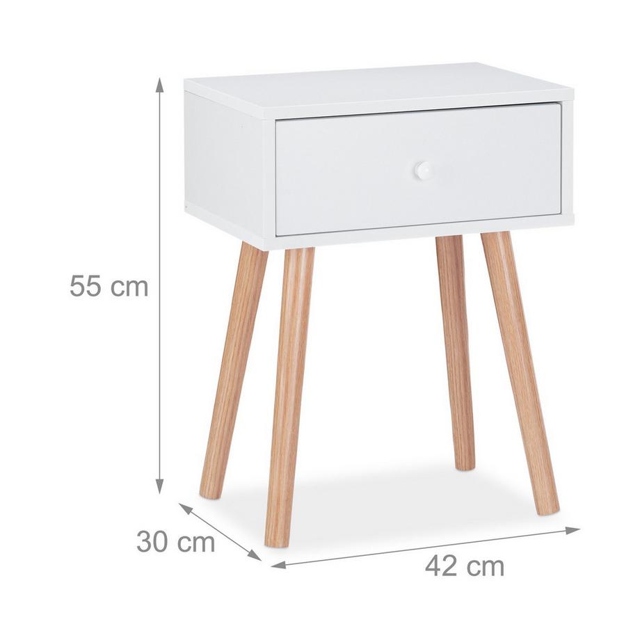 B2X Comodino in stile scandinavo  