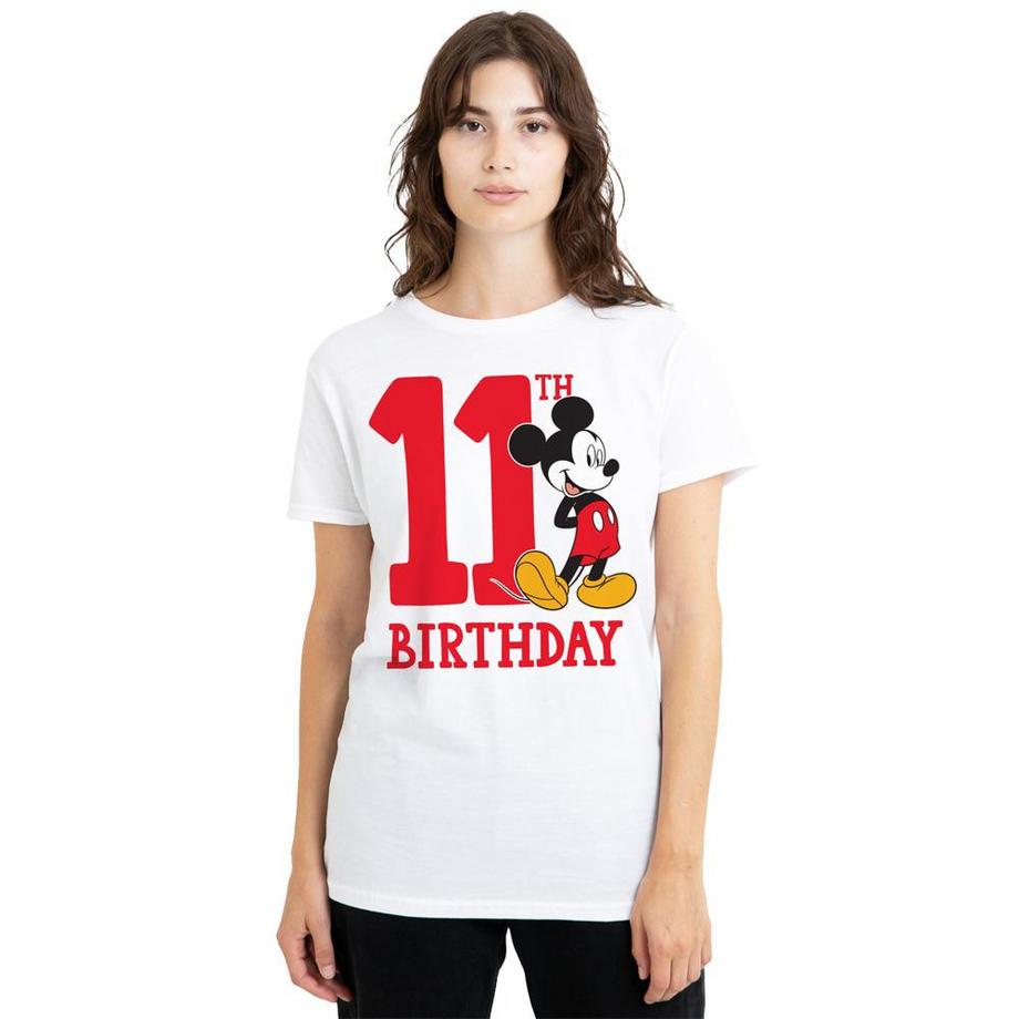 Disney Mickey Mouse T-Shirt 11° Compleanno  