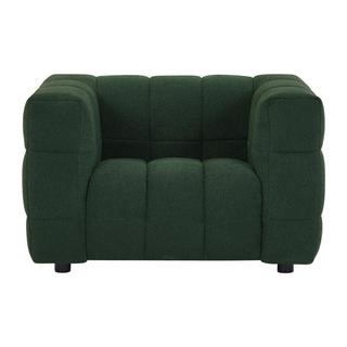 PASCAL MORABITO Fauteuil en tissu bouclette vert LERICI de Pascal Morabito  