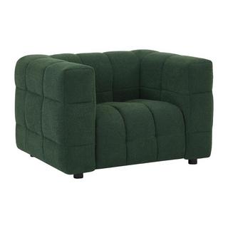 PASCAL MORABITO Fauteuil en tissu bouclette vert LERICI de Pascal Morabito  