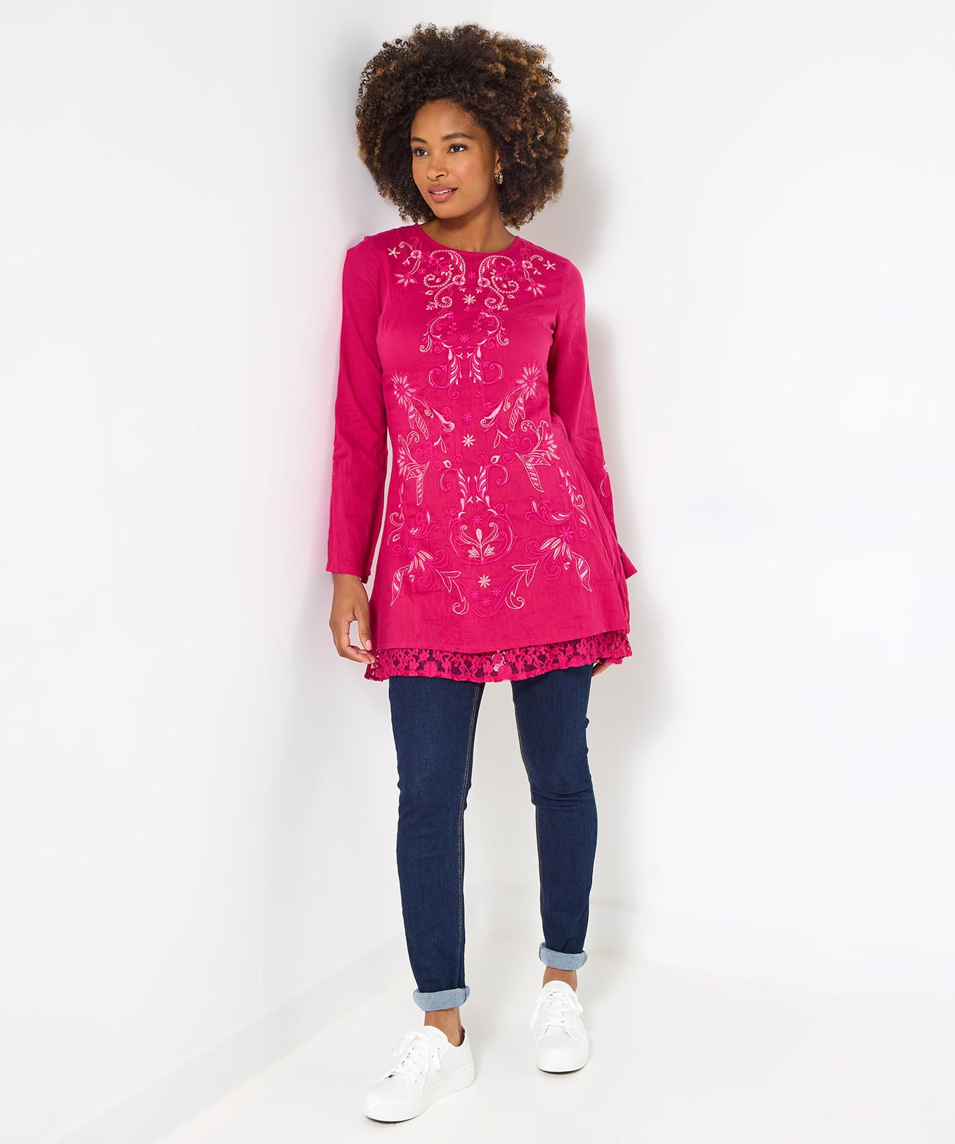 Joe Browns Abito Tunica Ricamato  