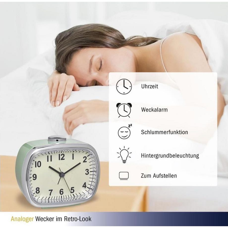 TFA Réveil analogique  rétro  