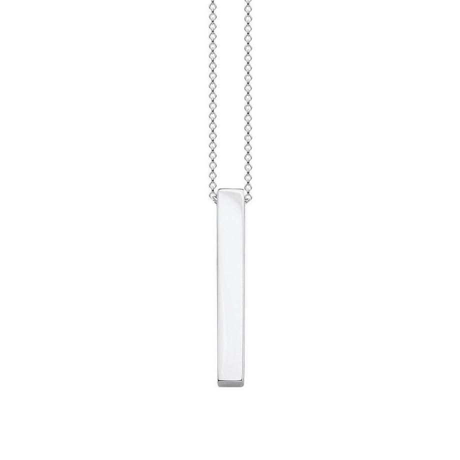 Thomas Sabo  Collier en  avec Pendentif Cuboïde 