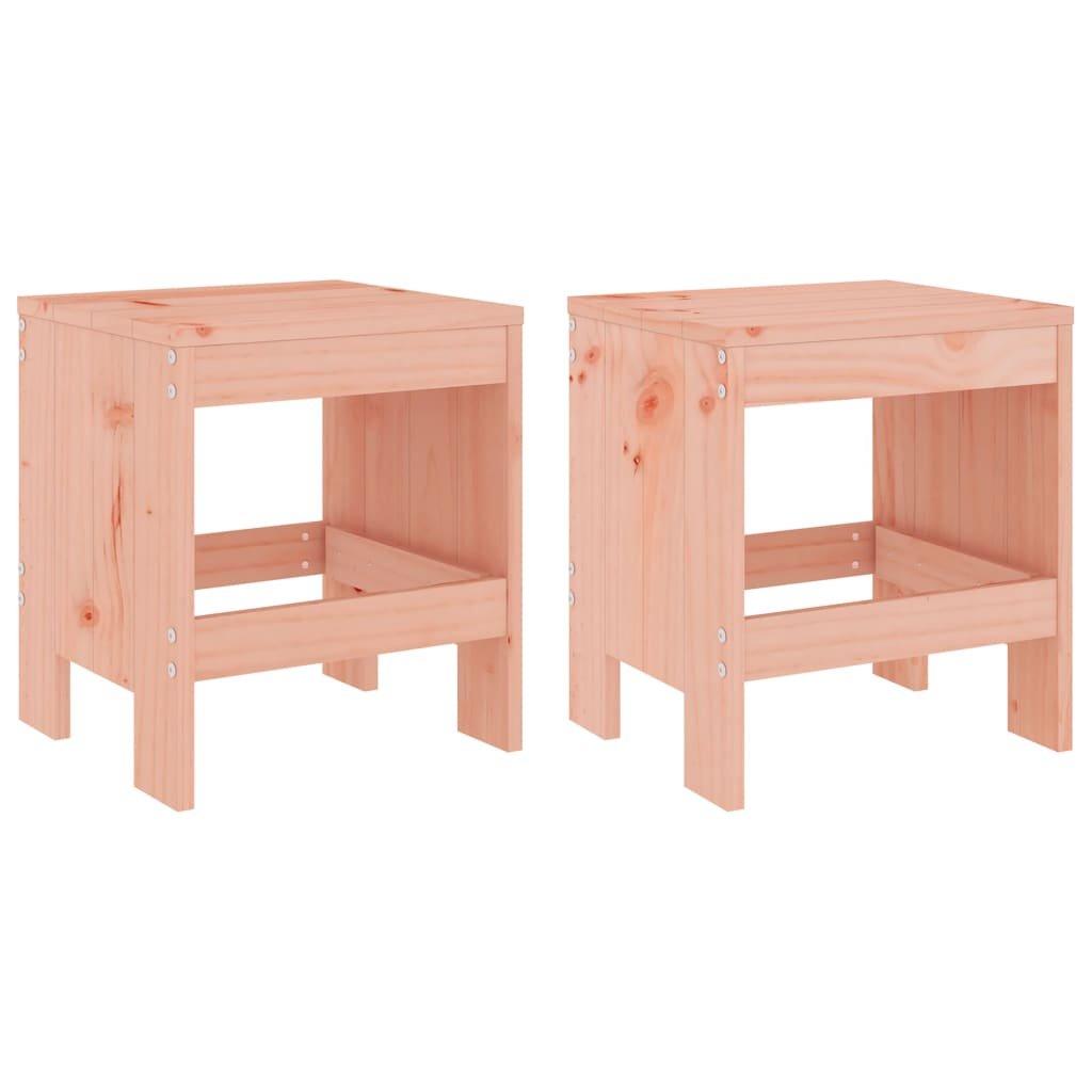 VidaXL Tabouret de jardin bois de douglas  