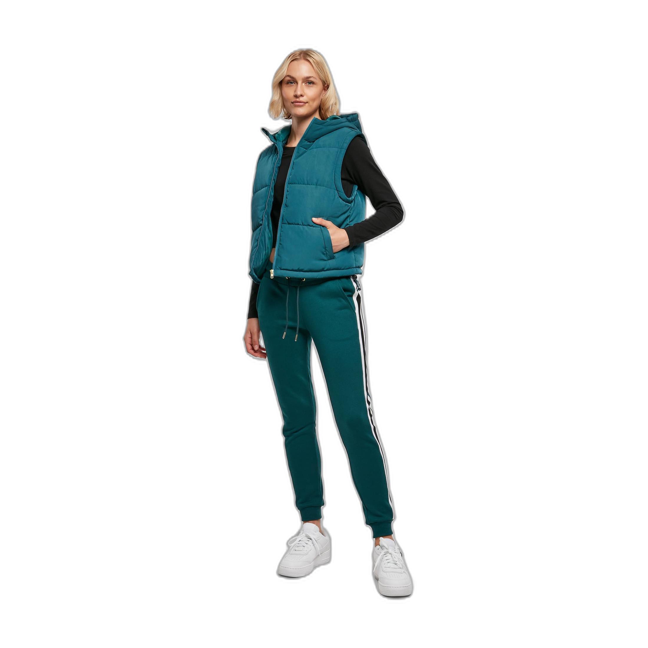 URBAN CLASSICS  damen-daunenjacke aus recyceltem twill gt 