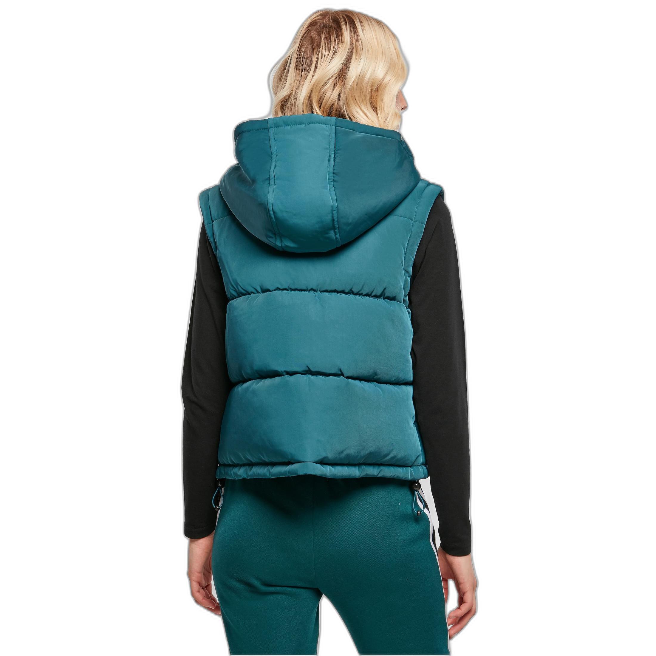 URBAN CLASSICS  damen-daunenjacke aus recyceltem twill gt 