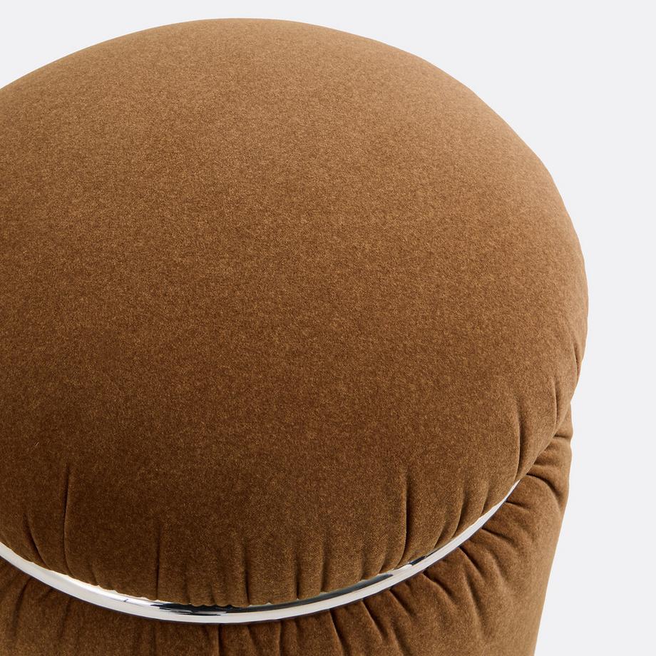 La Redoute Intérieurs Pouf velours  
