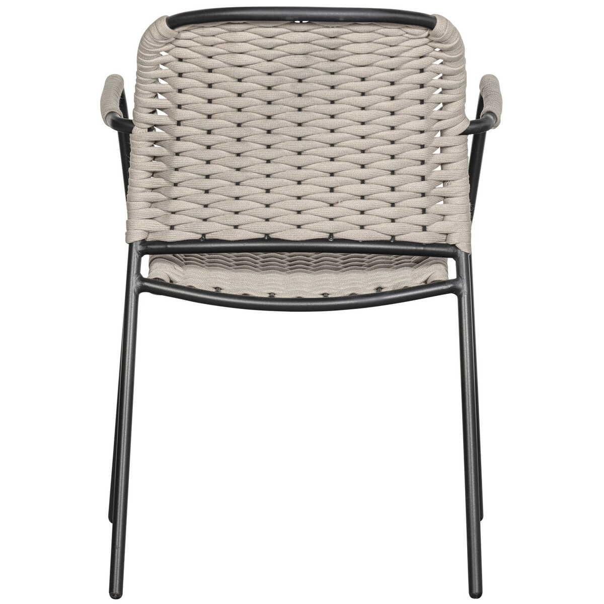 mutoni living Gartenstuhl Taki mit Armlehne sand  