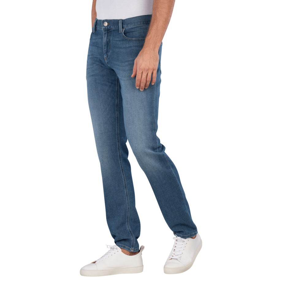 Alberto Pipe Regular Fit Jersey Denim Jeans  