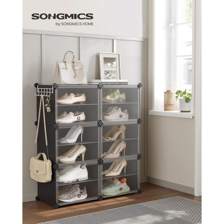 Songmics Étagère à chaussures à 6 compartiments  