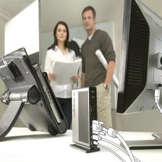 Kensington  Notebook Stand mit 4 USB 