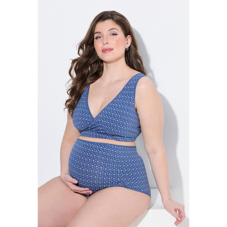 Ulla Popken Bellieva Culottes extra-hautes lot de 2 empiècement sur le ventre  