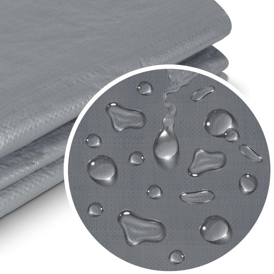 B2X Strapazierfähige Plane 600 x 800 cm, 120 g/m² – Plonos PL-500  