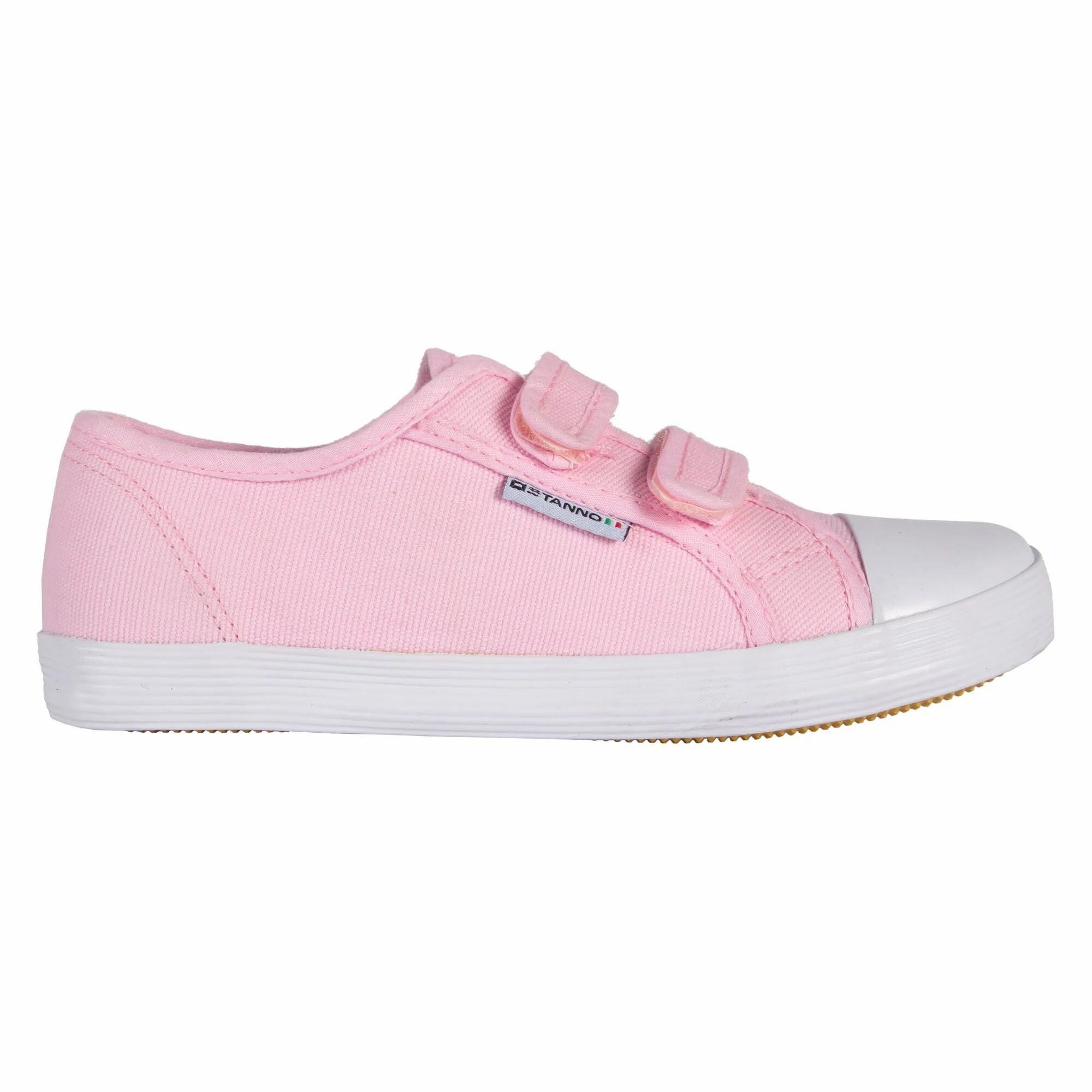 Stannol  chaussures indoor en toile enfant scratch 