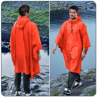 Alopini Poncho de Pluie Imperméable avec Capuche  