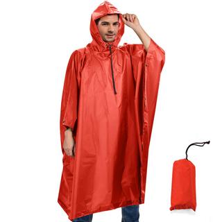 Alopini Poncho de Pluie Imperméable avec Capuche  