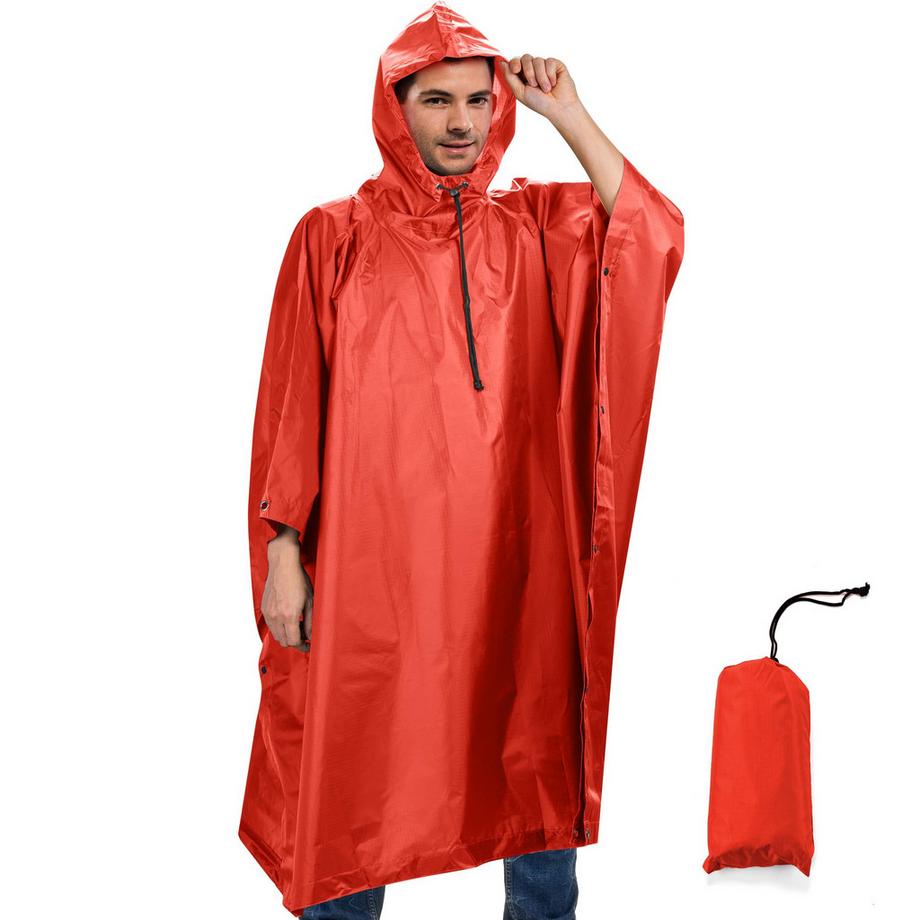 Regenponcho Wasserdichtes Regencape mit Kapuze