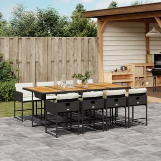 VidaXL Garten essgruppe poly-rattan  