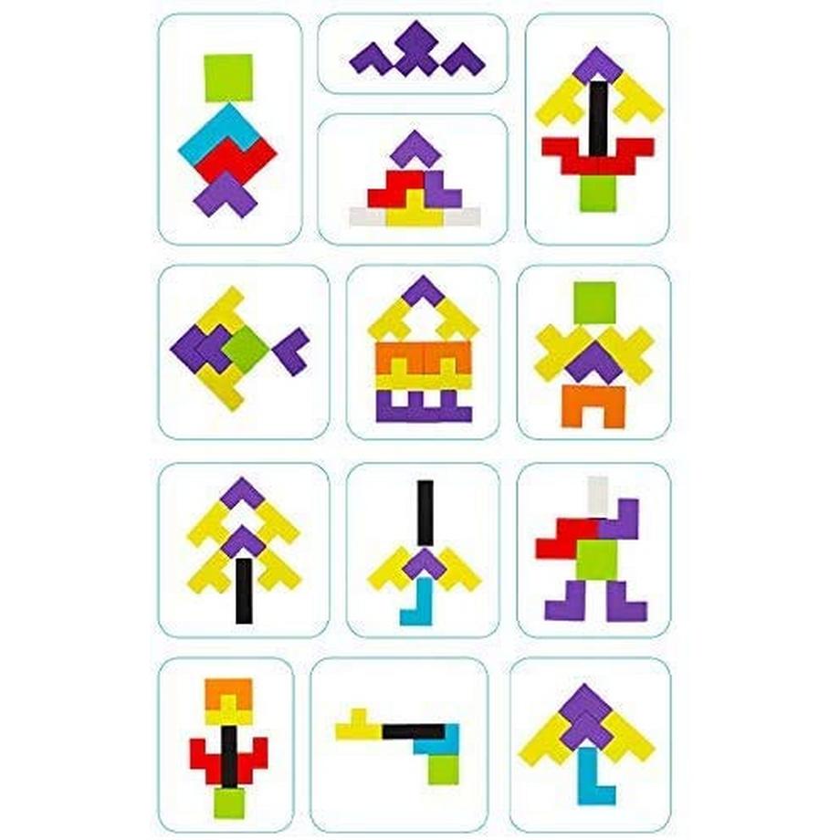 Activity-board  Holzpuzzlebox, Puzzle, kreatives Lernspielzeug, fördert räumliches Vorstellungsvermögen und logisches Denken, Lernpuzzle 