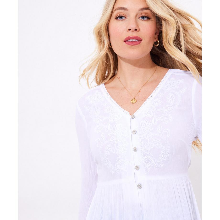 Joe Browns Tunique Brodée Finition Dentelle  