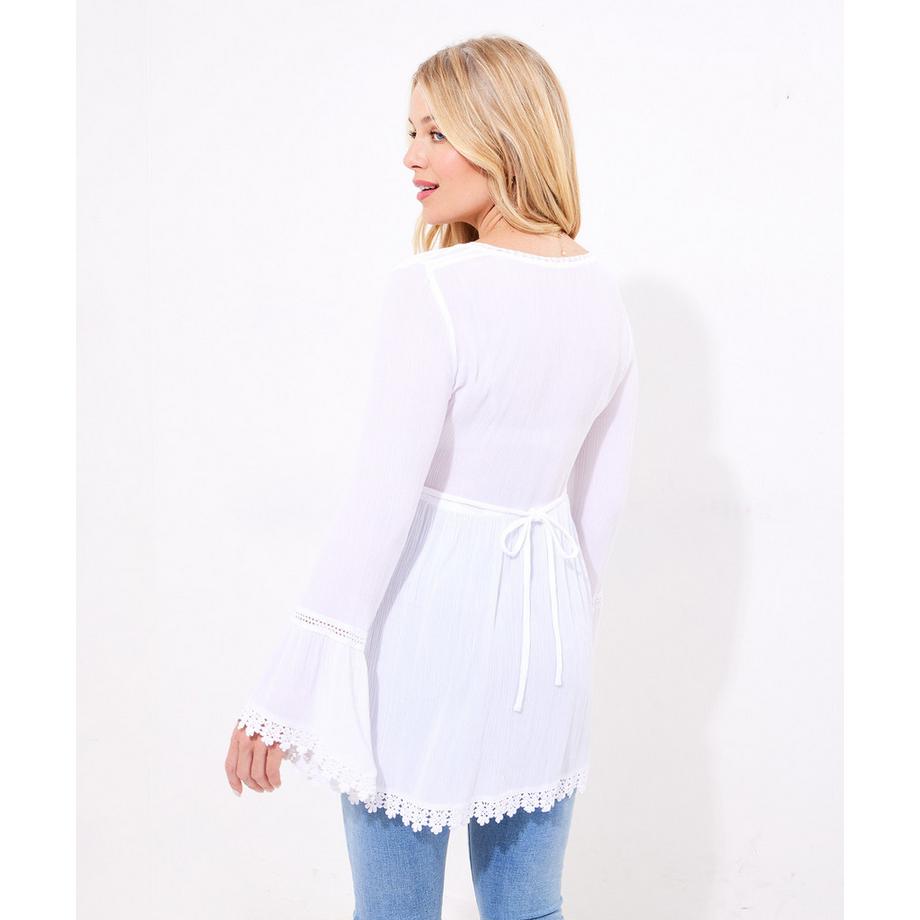 Joe Browns Tunique Brodée Finition Dentelle  