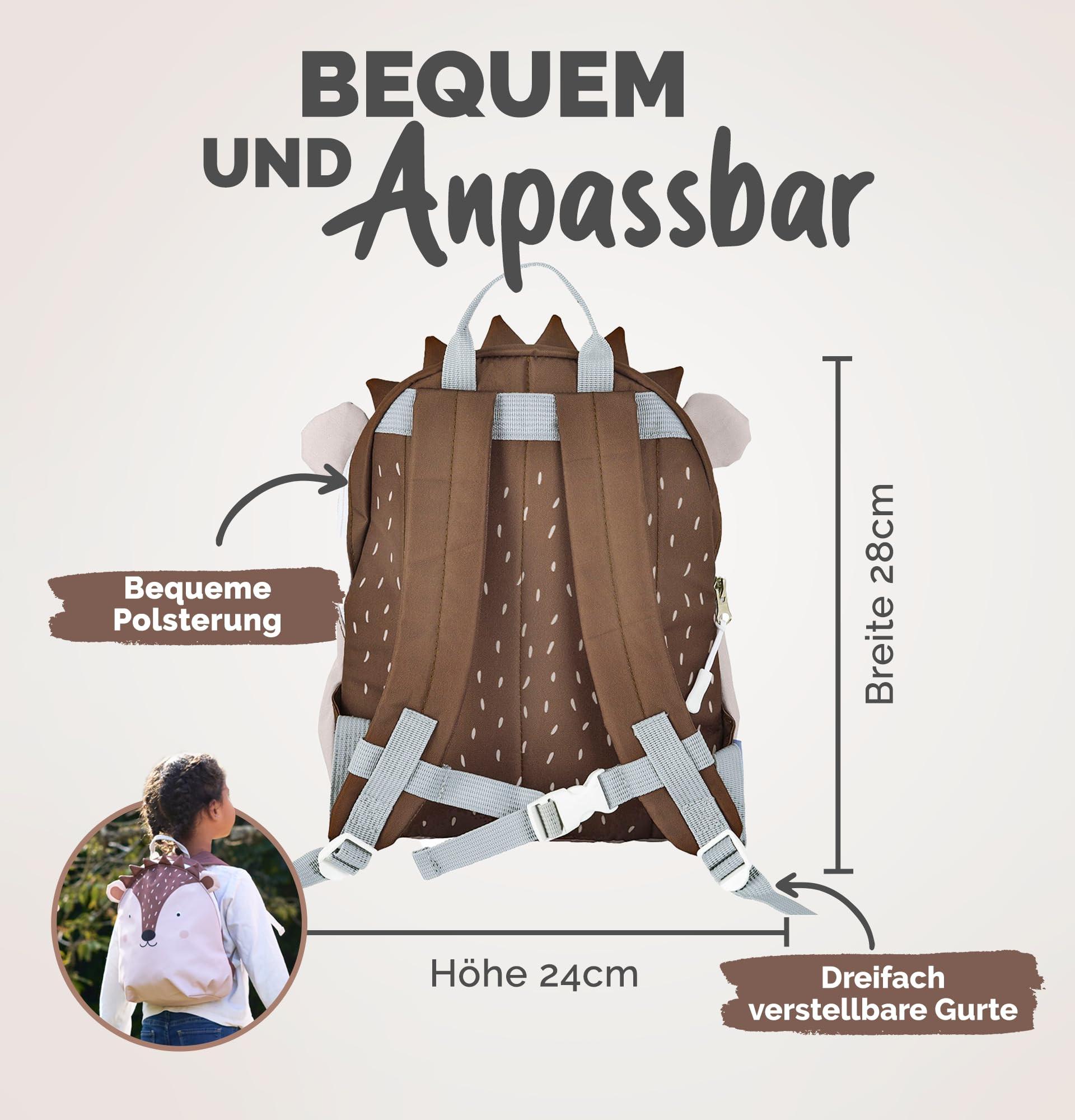 Only-bags.store  Kinderrucksack mit Brustgurt Kindergartenrucksack 