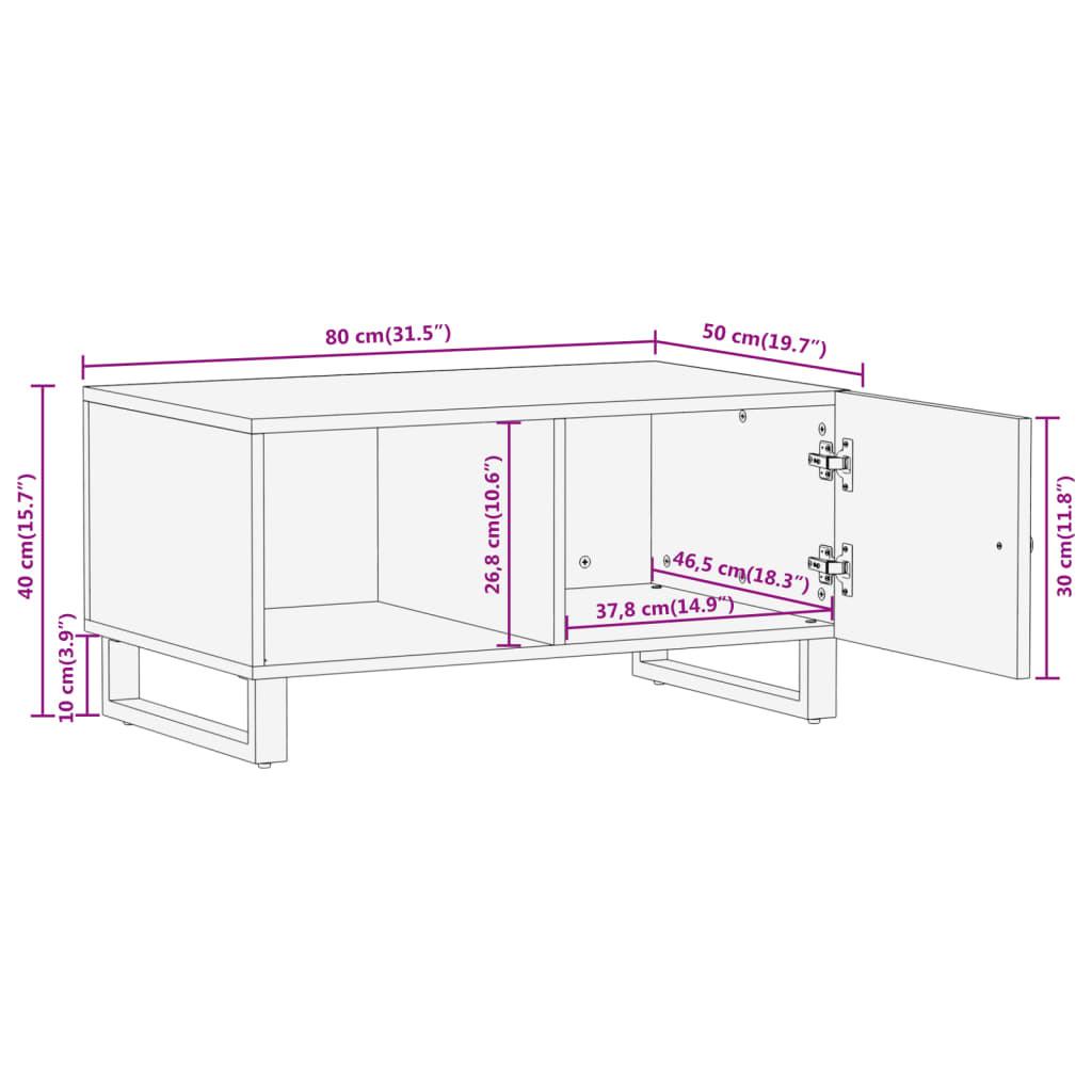 VidaXL Couchtisch holz  