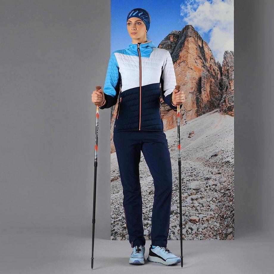 CMP Hybridjacke mit Kapuze  