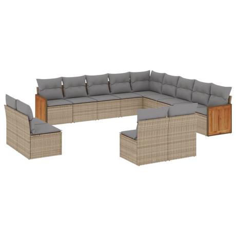 VidaXL Garten sofagarnitur poly-rattan  