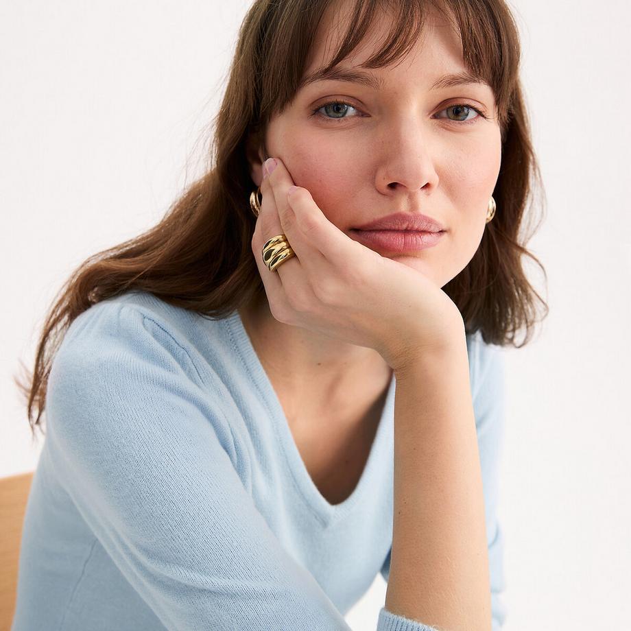 La Redoute Collections Pull Col V Manches Longues  