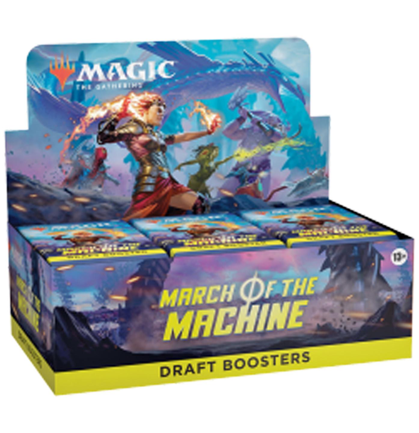 Wizards of the Coast  March of the Machine Draft Booster Box - Magic the Gathering - EN 