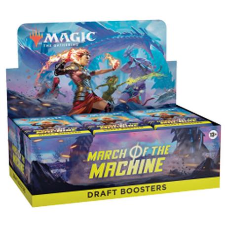 Wizards of the Coast  March of the Machine Draft Booster Box - Magic the Gathering - EN 