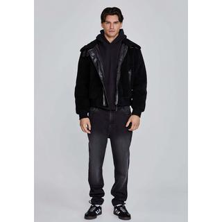 Sik Silk  Bomberjacke Sherpa Bomber Jacket 