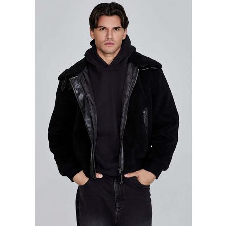 Sik Silk  Bomberjacke Sherpa Bomber Jacket 