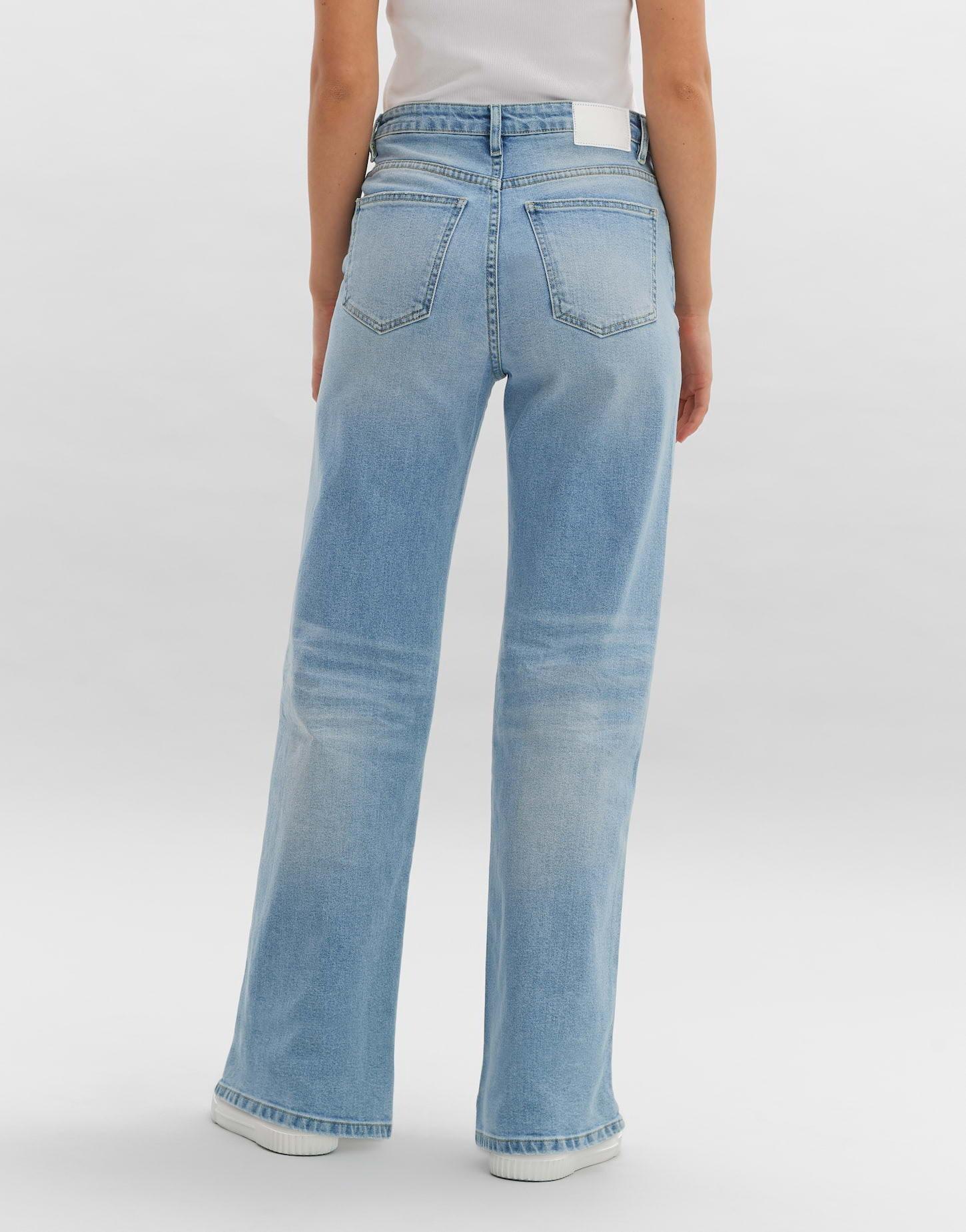 OPUS  Wide Leg Jeans Mivy gerade geschnitten 